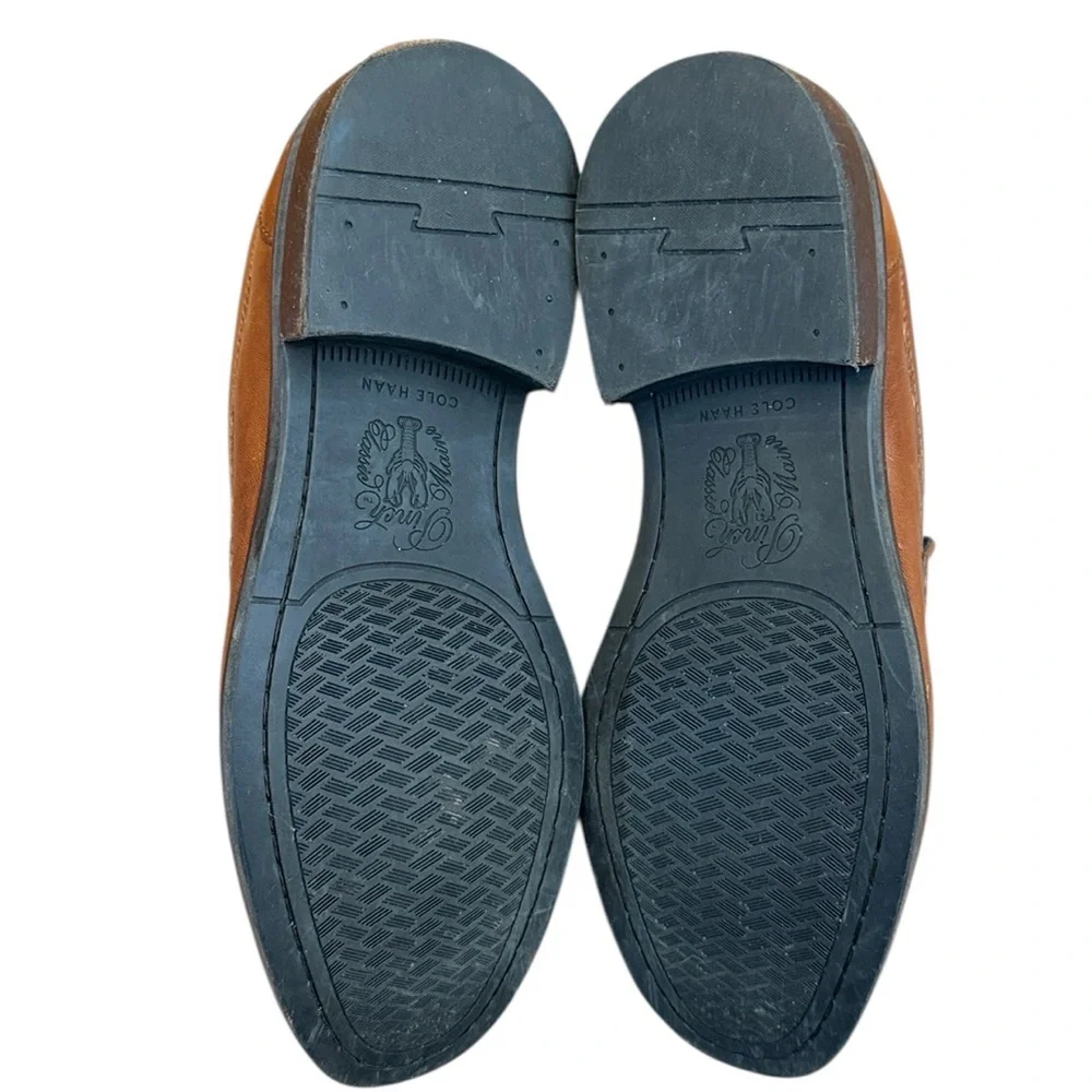 Cole Haan Pinch Maine Classic Penny Loafer Brown Leather Slip-On Prep Shoe 7.5M